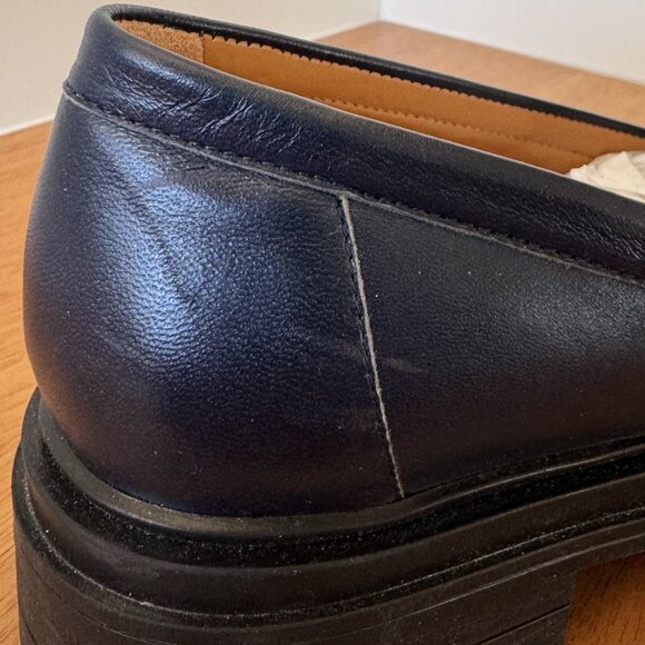 Sezane Albane Loafers Multi Navy - Size 9 (French size 40) - Picture 4 of 7